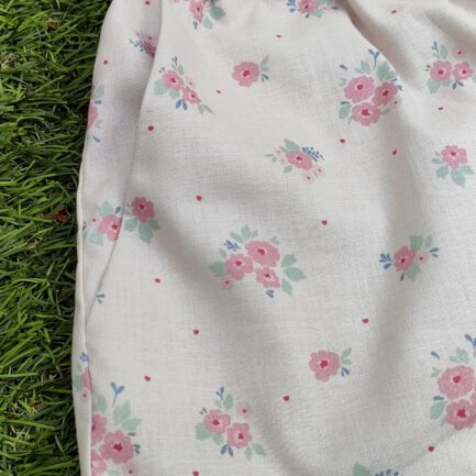 mt 92/98 short roze bloemen